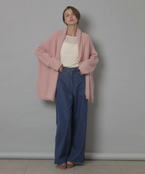 CADUNE シアーベロアカットソー シアーベロアカットソー（Tシャツ/カットソー）｜CADUNE