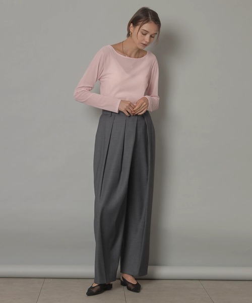 CADUNE シアーベロアカットソー シアーベロアカットソー | Tシャツ・カットソー | CADUNE