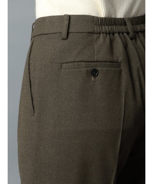 CIS.（シス）の「CIS． タックテーパードパンツ ウォッシャブル ポリエステル 無地（その他パンツ・レディース・カーキ/グレー・34(5号)/36(7号)/38(9号)/40(11号)）」の10枚目の写真