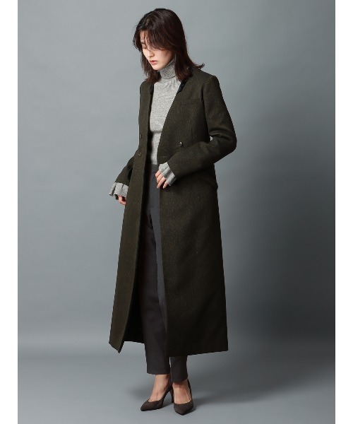 CIS.（シス）の「CIS． タックテーパードパンツ ウォッシャブル ポリエステル 無地（その他パンツ・レディース・カーキ/グレー・34(5号)/36(7号)/38(9号)/40(11号)）」の15枚目の写真