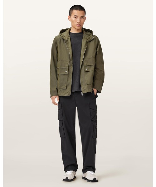 ALLSAINTS(オールセインツ)の「DECOY STRAIGHT LEG CARGO TROUSERS | DECOY ストレート レッグ カーゴ トラウザー(カーゴパンツ・メンズ・ブラック系その他・31/28/32/30)」の1枚目の写真