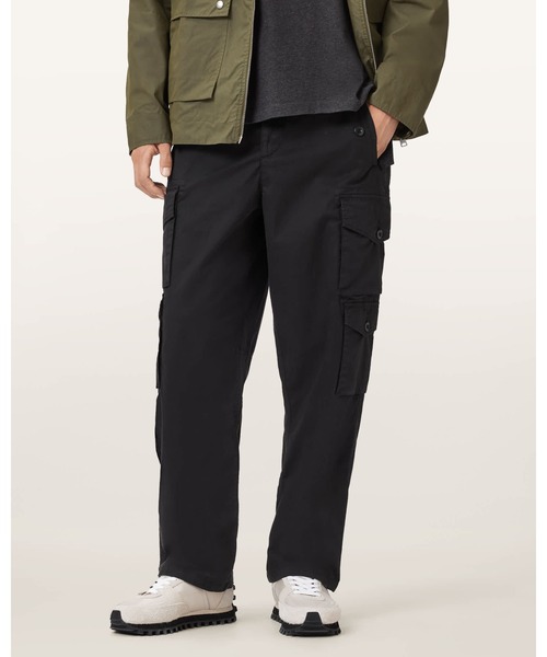 ALLSAINTS(オールセインツ)の「DECOY STRAIGHT LEG CARGO TROUSERS | DECOY ストレート レッグ カーゴ トラウザー(カーゴパンツ・メンズ・ブラック系その他・31/28/32/30)」の3枚目の写真
