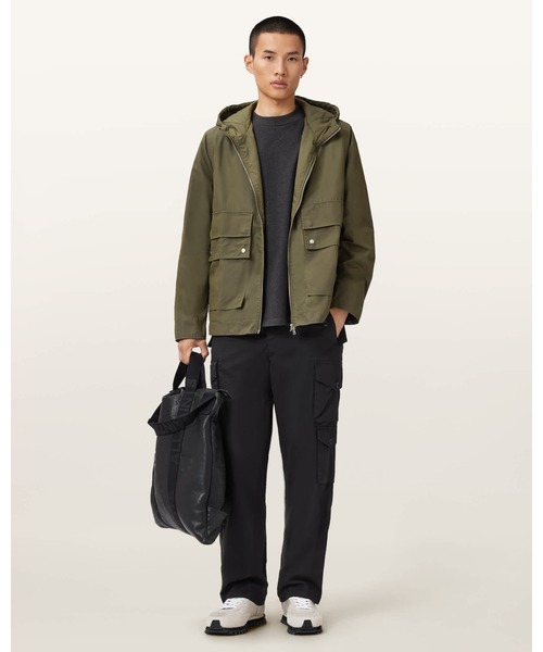 ALLSAINTS(オールセインツ)の「DECOY STRAIGHT LEG CARGO TROUSERS | DECOY ストレート レッグ カーゴ トラウザー(カーゴパンツ・メンズ・ブラック系その他・31/28/32/30)」の5枚目の写真