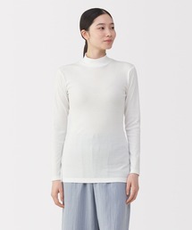 無印良品（ムジルシリョウヒン）の「婦人　あったか綿　ハイネック長袖Ｔシャツ（インナーウェア/肌着・レディース）」