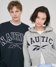 NAUTICA フード付きパーカー グレー NAUTICA フード付きパーカー グレー
