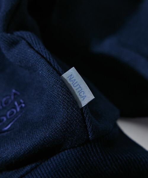 FREAK'S STORE(フリークスストア)の「Reebok × NAUTICA/リーボック × ノーティカ 【Exclusive】 ヘビーウェイト ダブルネームアーチロゴ ジップフーディー/クロップド丈 アーチロゴ スウェット/ジップパーカ(パーカー・レディース・ライトグレー/ネイビー・フリ-)」の17枚目の写真