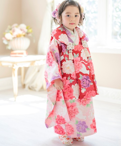 キャサリンコテージ 七五三 被布セット 着物 ワンピース ワンピース