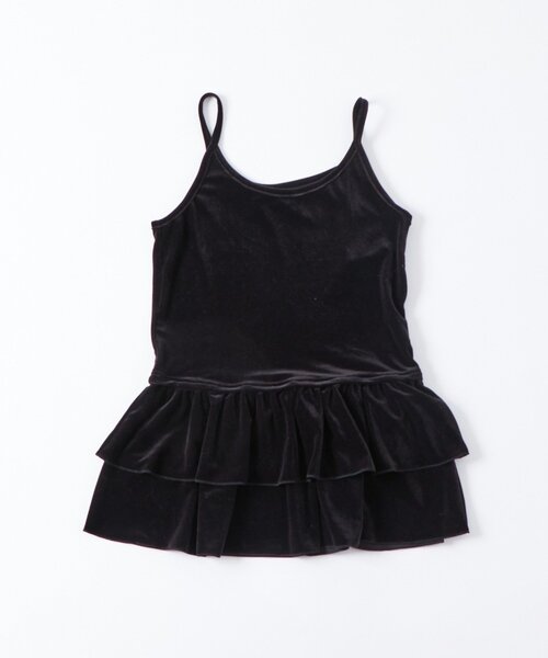 WHO'S WHO gallery（フーズフーギャラリー）の「ベロアフリルチュニック（チュニック・レディース・ダークブラウン/ブラック・FREE）」の16枚目の写真