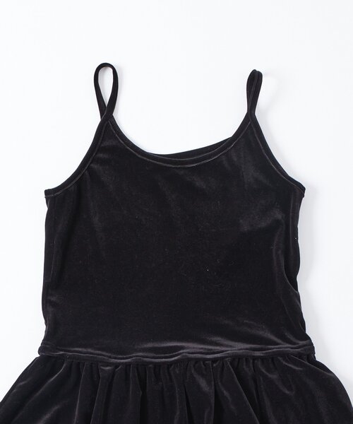 WHO'S WHO gallery（フーズフーギャラリー）の「ベロアフリルチュニック（チュニック・レディース・ダークブラウン/ブラック・FREE）」の17枚目の写真