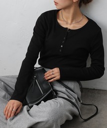 COLONY 2139 | ヘンリーネックテレコロングスリーブTee(Tシャツ/カットソー)