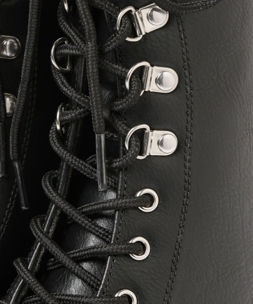 HARE（ハレ）の「MINIシャークレースアップブーツ(HARE)（ブーツ・メンズ・ブラック・MEDIUM/LARGE）」の10枚目の写真