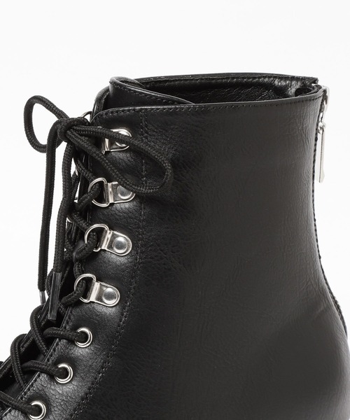 HARE（ハレ）の「MINIシャークレースアップブーツ(HARE)（ブーツ・メンズ・ブラック・MEDIUM/LARGE）」の11枚目の写真