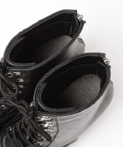 HARE（ハレ）の「MINIシャークレースアップブーツ(HARE)（ブーツ・メンズ・ブラック・MEDIUM/LARGE）」の12枚目の写真