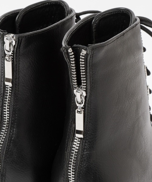 HARE（ハレ）の「MINIシャークレースアップブーツ(HARE)（ブーツ・メンズ・ブラック・MEDIUM/LARGE）」の14枚目の写真