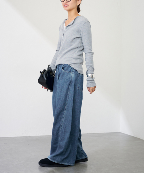 セール】≪追加≫バレルフォルムデニムパンツ2（デニムパンツ