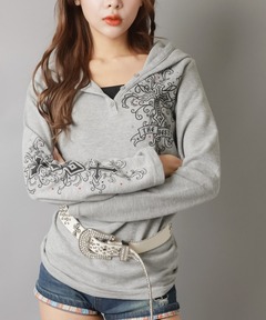 HYSTERIC ANGEL ショート丈Tシャツ(Tシャツ/カットソー HYSTERIC ANGEL ショート丈Tシャツ(Tシャツ/カットソー