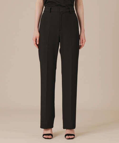 MACKINTOSH LONDON(マッキントッシュ ロンドン)の「【Precious12月号/婦人画報11月号掲載】ストレッチダブルクロスパンツ(その他パンツ・レディース・グレー系その他2/ブラック・36/38/40)」の6枚目の写真