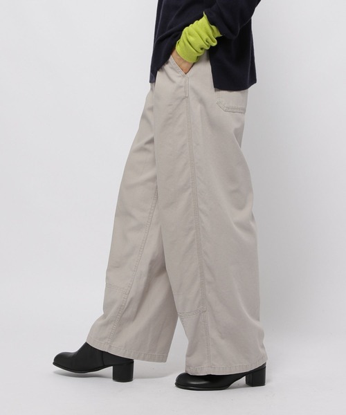 niko and ポワッとマリンタックパンツ　オフホワイト M 新品・タグ付き】niko and… ニコアンド ポワッとマリンタック