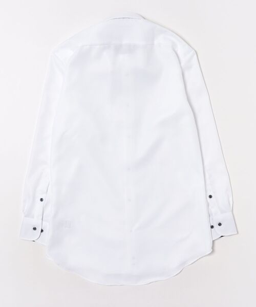 TOKYO SHIRTS(トウキョウシャツ)の「【超形態安定】形態安定ノンアイロン ボタンダウン 長袖ビジネスワイシャツ(ビジネスシャツ・メンズ・ホワイト・首回り37cm-裄丈80cm/首回り39cm-裄丈80cm/首回り39cm-裄丈84cm/首回り41cm-裄丈82cm/首回り41cm-裄丈86cm/首回り42cm-裄丈82cm/首回り42cm-裄丈86cm/首回り43cm-裄丈82cm/首回り43cm-裄丈86cm)」の4枚目の写真