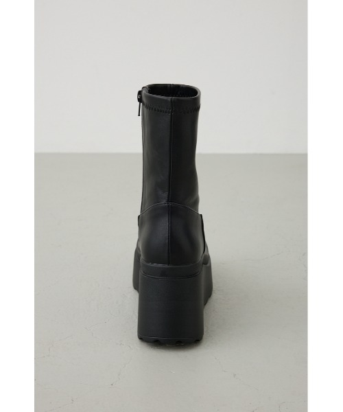 VENUSウェッジソールストレッチショートブーツ（ブーツ）｜AZUL BY