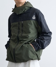 【GERRY】N.タスランワッシャー裏トリコット切替配色ジャケット GRY-53341