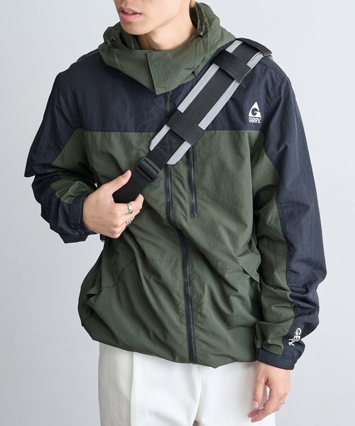 セール】【GERRY】N.タスランワッシャー裏トリコット切替配色