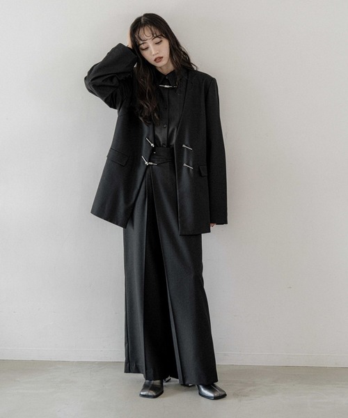 HARE（ハレ）の「KANAGUアシメワイドパンツ(HARE)（スラックス）」 - WEAR