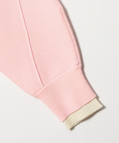 EMMEL REFINES（エメルリファインズ）の「＜EMMEL REFINES＞EM HW スウェットライク ニット プルオーバー（ニット/セーター・レディース・オフホワイト/ライトピンク・FREE）」の13枚目の写真