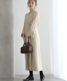 La TOTALITE | レーススリーブワンピース(ワンピース)