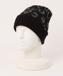 BILLABONG レディース JACQURD MOHAIR MIX B ビーニー 【2025年秋冬モデル】 @autumn /ビラボンヒョウ柄ニット帽・ビーニー