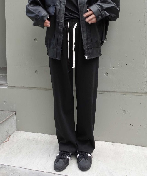 CORNERS(コーナーズ)の「ダンボールニットパンツ(その他パンツ・レディース・ベージュ系その他/ベージュ/ブラック・M)」の11枚目の写真