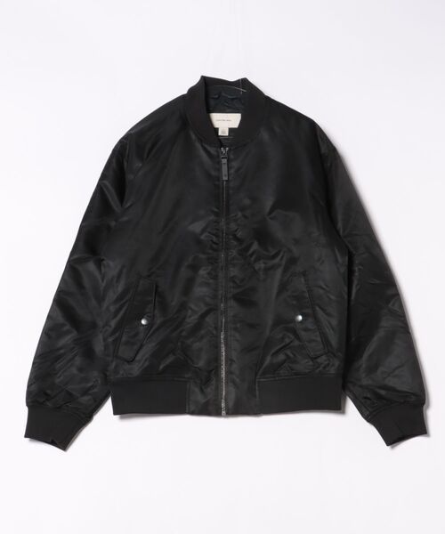 Calvin Klein(カルバン・クライン)の「CKJ MA-1 ナイロンボンバージャケット LS NYLON BOMBER JACKET(MA-1・メンズ・オリーブ/ブラック/ネイビー・XL/L/M)」の7枚目の写真