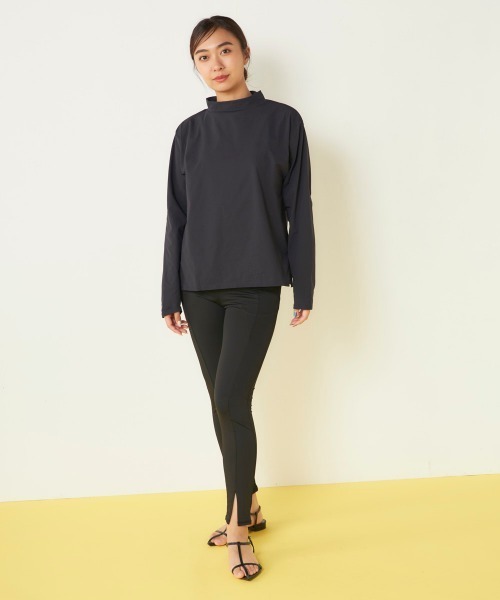 セール】【OP/オーピー】レディースモックネックラッシュガード付き