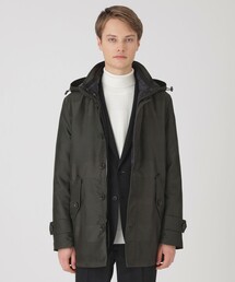 ブルーレーベルクレストブリッジ　ナイロンジャケット　ブラック　黒　36 BLACK LABEL CRESTBRIDGE｜ブラックレーベル・クレストブリッジ