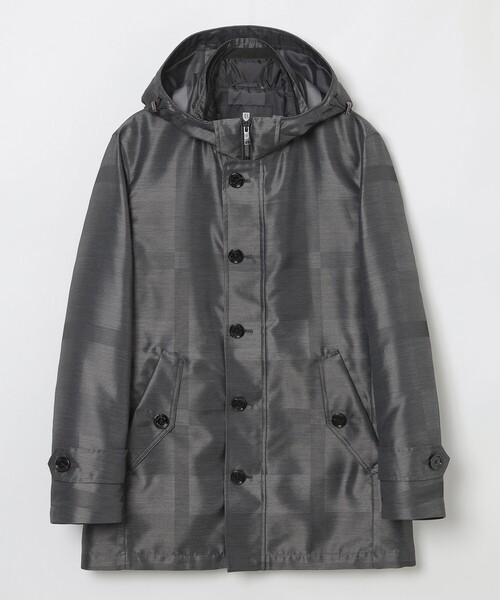 BLACK LABEL CRESTBRIDGE(ブラックレーベル・クレストブリッジ)の「シャドーチェック10monthショートパーカー(ブルゾン・メンズ・ネイビー/グリーン系その他7/グレー系その他・M/L/XL)」の12枚目の写真