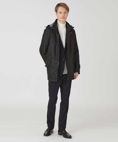 シャドーチェック10monthショートパーカー(ブルゾン)|BLACK LABEL シャドーチェック10monthショートパーカー(ブルゾン)|BLACK LABEL