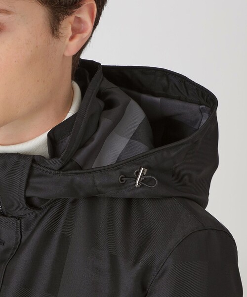 BLACK LABEL CRESTBRIDGE(ブラックレーベル・クレストブリッジ)の「シャドーチェック10monthショートパーカー(ブルゾン・メンズ・ネイビー/グリーン系その他7/グレー系その他・M/L/XL)」の18枚目の写真
