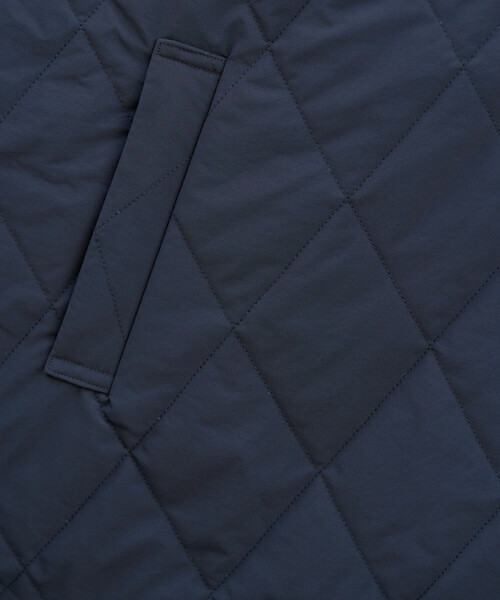 FREAK'S STORE（フリークスストア）の「限定展開　ミルフィーユ ノーカラー リバーシブル 中綿(ブルゾン)（ダウンジャケット/コート・レディース・ベージュ/ブラウン/オリーブ/ブラック・ﾌﾘ-）」の15枚目の写真