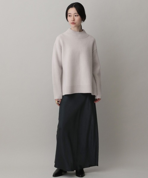 A part by（アパートバイ）の「カシミヤコンオフタートルニット（ニット/セーター・レディース・イエロー系その他/レッド/ライトグレー/ネイビー・FREE）」の6枚目の写真