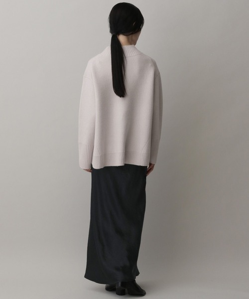 A part by（アパートバイ）の「カシミヤコンオフタートルニット（ニット/セーター・レディース・イエロー系その他/レッド/ライトグレー/ネイビー・FREE）」の9枚目の写真