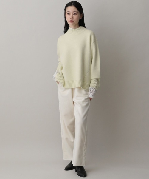 A part by（アパートバイ）の「カシミヤコンオフタートルニット（ニット/セーター・レディース・イエロー系その他/レッド/ライトグレー/ネイビー・FREE）」の19枚目の写真