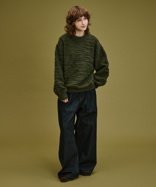 WETTEMPT(ウィテンプト)の「1 TUCK BUGGY DENIM PANTS / ワンタックバギーデニムパンツ(デニムパンツ・メンズ・ブラック/ブルー/ダークインディゴブルー・SMALL/MEDIUM/LARGE)」の21枚目の写真