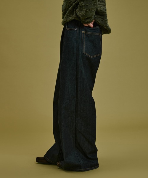 1 TUCK BUGGY DENIM PANTS / ワンタックバギーデニムパンツ（デニム