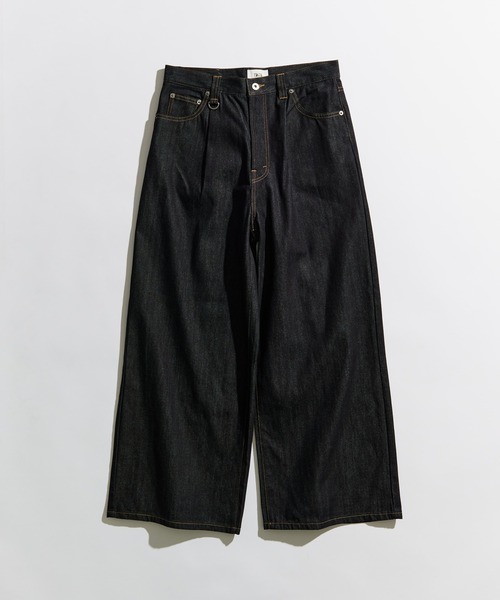 1 TUCK BUGGY DENIM PANTS / ワンタックバギーデニムパンツ（デニム