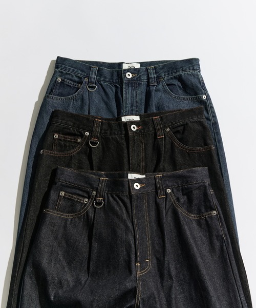 1 TUCK BUGGY DENIM PANTS / ワンタックバギーデニムパンツ（デニム