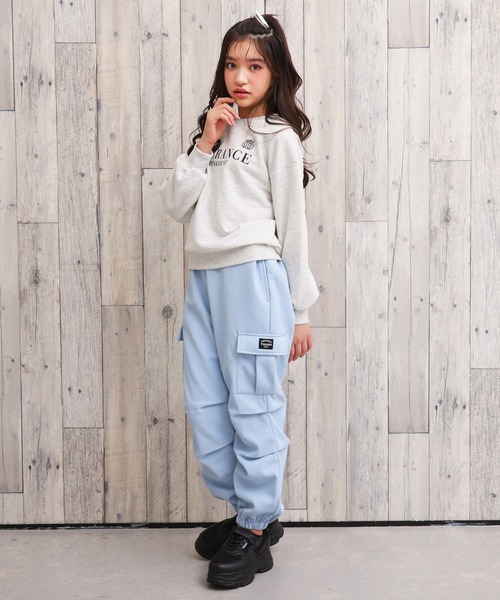 PINKHUNT(ピンクハント)の「PINKHUNT ピンクハント ゲームトレーナー 1073K(スウェット・キッズ・アッシュグレー/チャコールグレー/スカイブルー系1・120cm/130cm/140cm/150cm/160cm)」の16枚目の写真