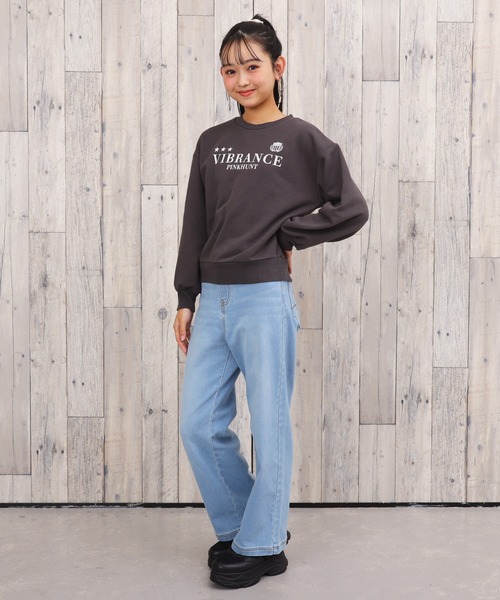 PINKHUNT(ピンクハント)の「PINKHUNT ピンクハント ゲームトレーナー 1073K(スウェット・キッズ・アッシュグレー/チャコールグレー/スカイブルー系1・120cm/130cm/140cm/150cm/160cm)」の21枚目の写真