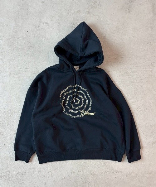 MERLOT（メルロー）の「レタリングロゴフーディー/裏起毛（パーカー・レディース・グレー/ネイビー・FREE）」の19枚目の写真