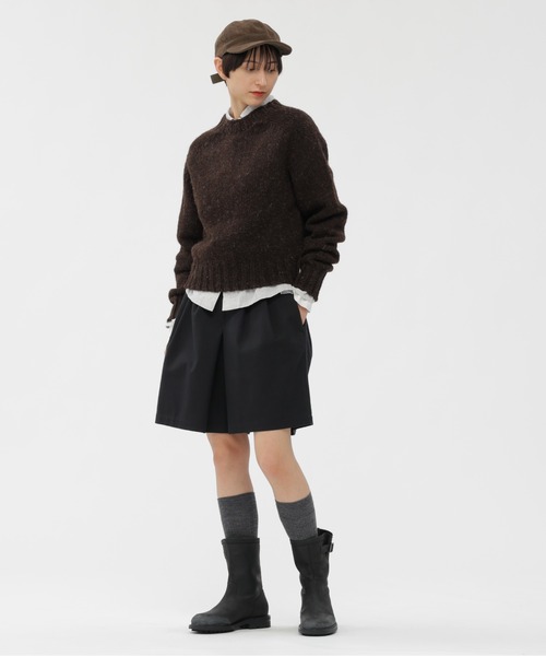 MHL.（エムエイチエル）の「MHL SOFT PEAK CAP（キャップ・レディース・カーキ・FREE）」の3枚目の写真