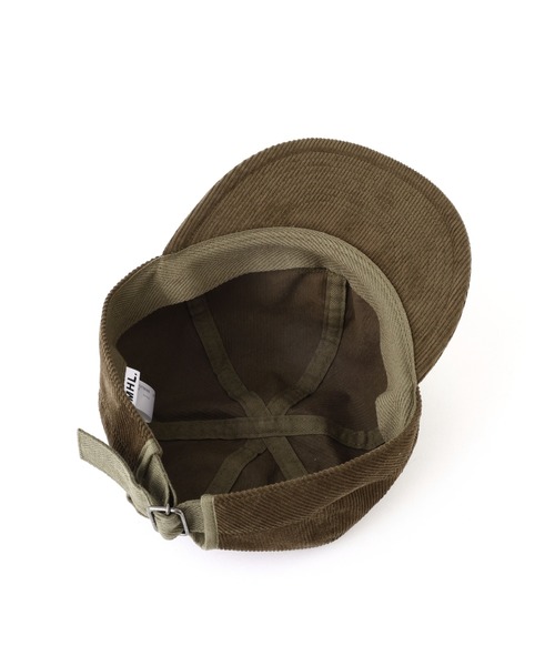 MHL.（エムエイチエル）の「MHL SOFT PEAK CAP（キャップ・レディース・カーキ・FREE）」の7枚目の写真